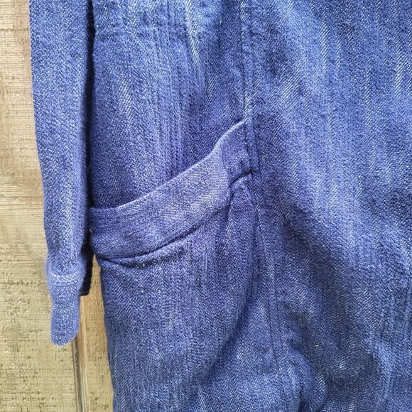 Cabi Adventure Anorak Blue Denim Duster Jacket Hooded Coatigan Womens Size M - Picture 4 of 12